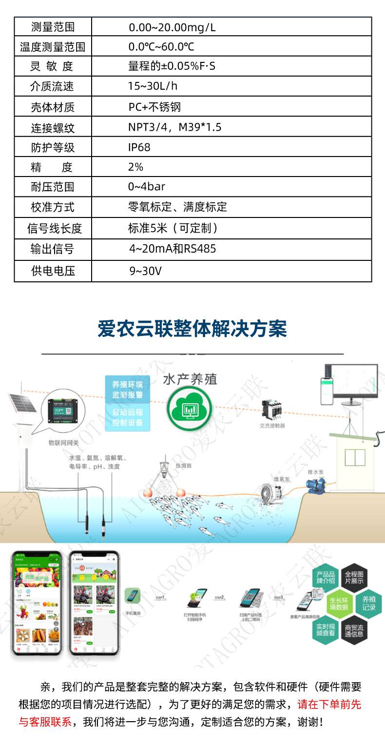 水质溶解氧传感器是智能养殖设备中的一项关键技术